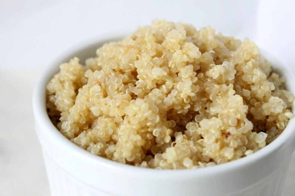 quinoa 6 žiedlapių dietai