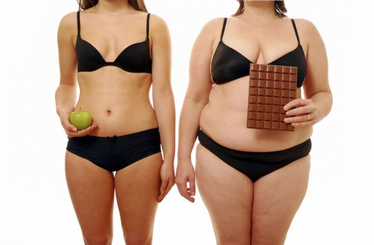 stora ir liekna moteris, numetusi svorio per mėnesį