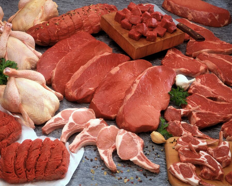 mėsos produktai pagal kraujo grupės dietą