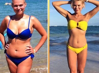 Arbūzų dieta prieš ir po nuotraukos